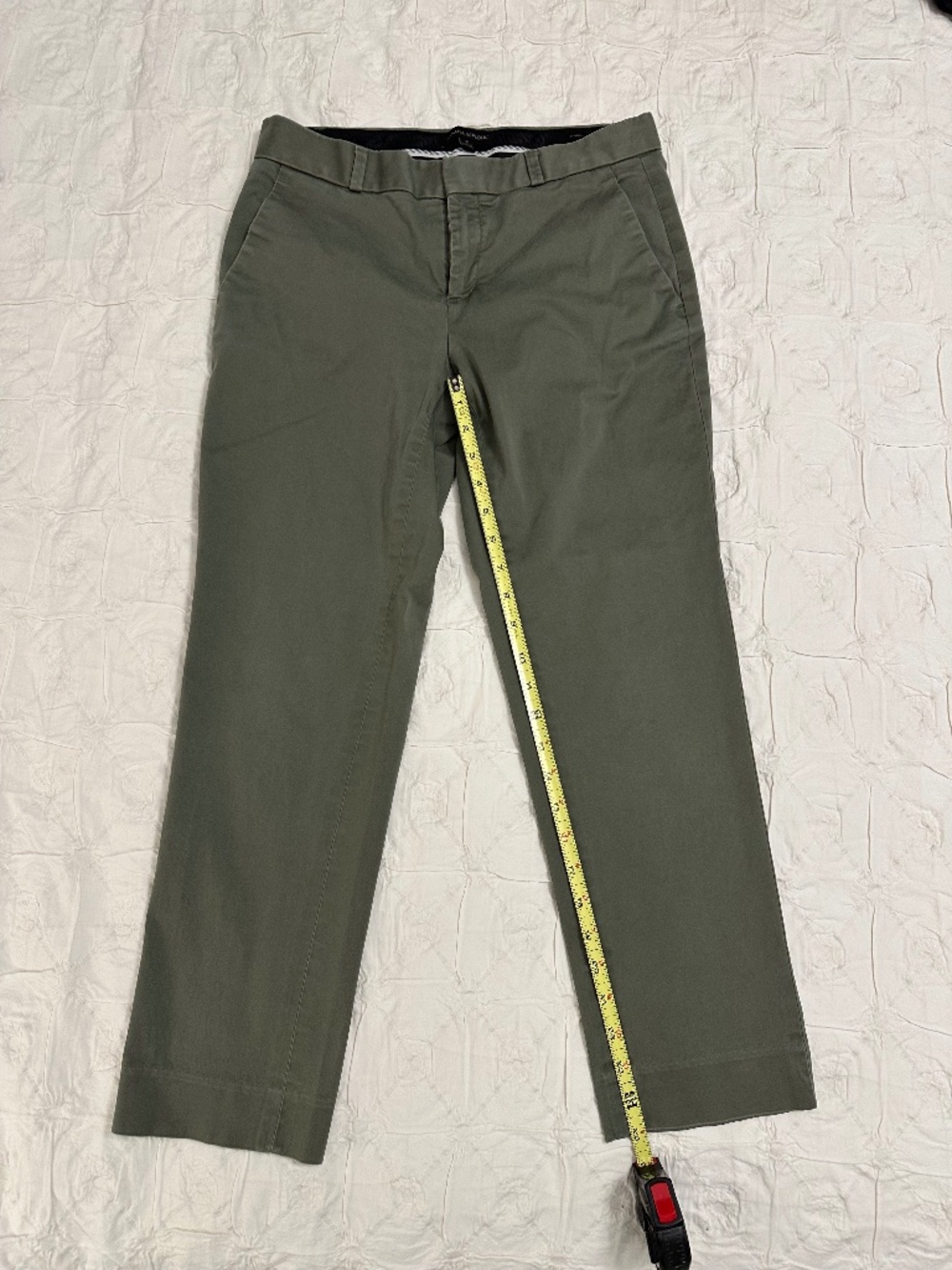 Banana Republic ankle straight leg pant, green, Avery size 2